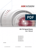 Tvi PTZ User Manual Ds 2ae4223ti A Ds 2ae7230ti A Ds 2ae5123ti A Hikvision 2016 2017