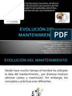 Evolucion Del Mantenimiento.