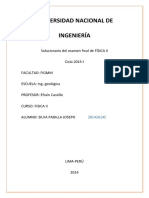 Solucionario Examen Final de Fisica 2 2015 1