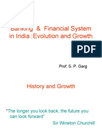 Banking System Evolution and Growth