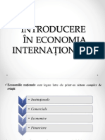 Introducere in Economia Internationala