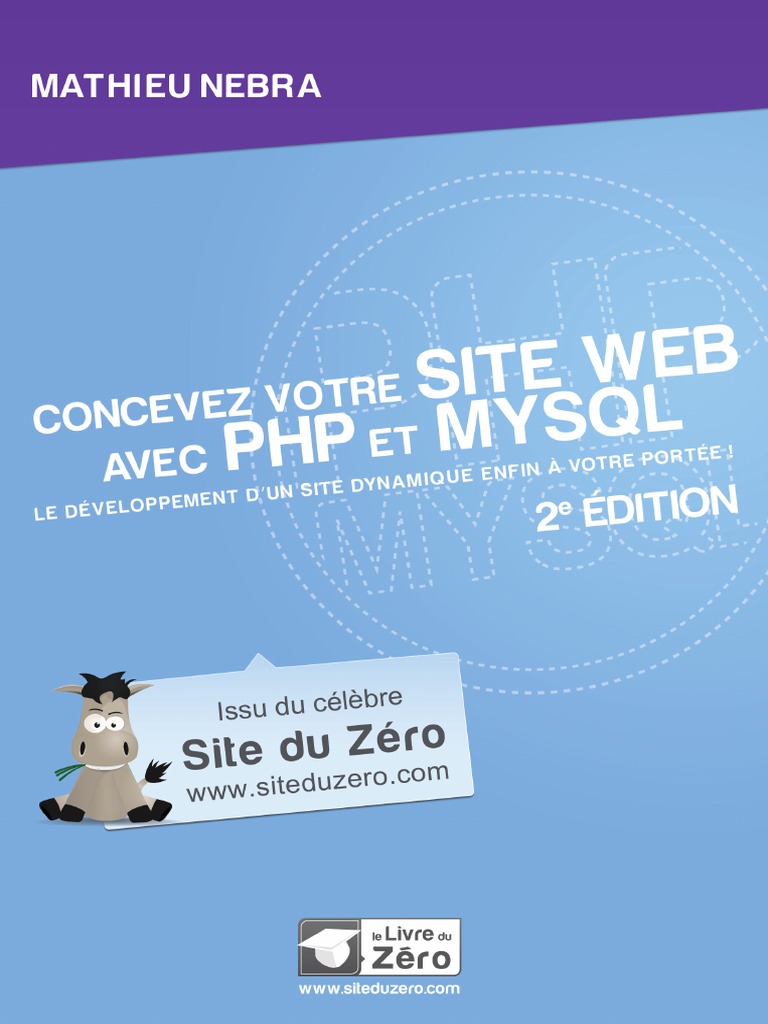 Concevez Votre Site Web Avec PHP Et Mysql | PDF | Sites web | PHP
