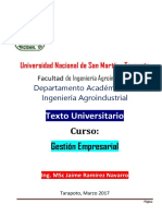 Texto Universitario Gestión Empresarial