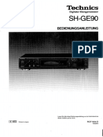 Technics SH GE90 User ID4575