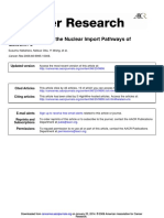 Caracterización de Las Vías de Importación Nuclear de La Galectin-3