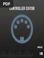 Controller Editor Ableton Live Template Manual English