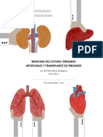 Medicina Del Futuro: Órganos Artificiales y Trasplante de Órganos