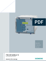 EL-SEC & EL-COR Earth Fault Relays | PDF | Relay | Materials Science