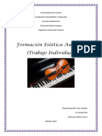 Trabajo Formacion Estetica Auditiva