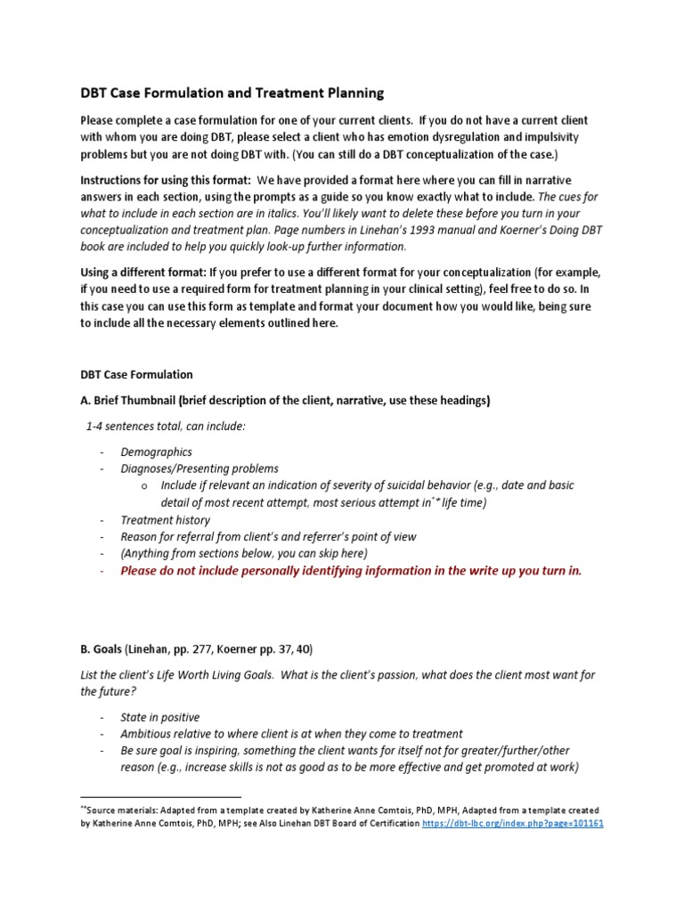 Personality disorder case vignettes image