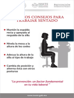 Cartel Consejos Sentado