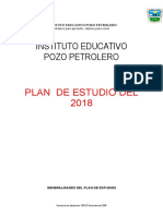 Plan de Estudio 2018 1 Periodo Actualizado Preescolar