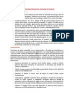 Causas y Consecuencias Del Consumo de Drogas