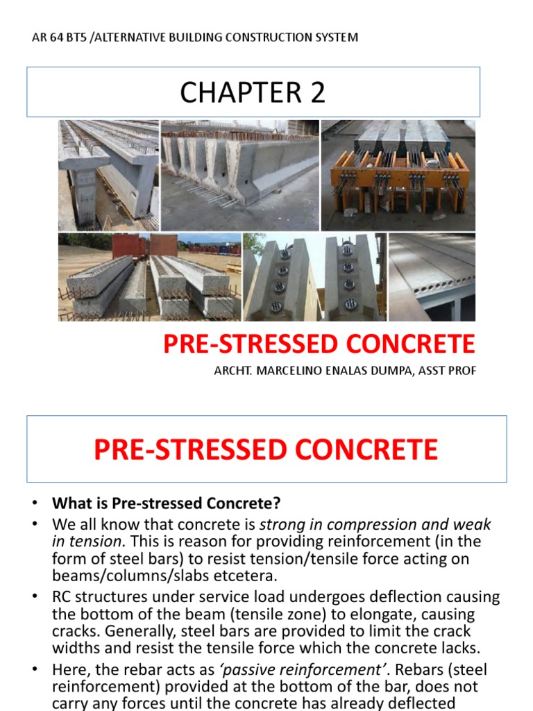 Overview of Prestressed Concrete Systems | PDF | Prestressed Concrete ...