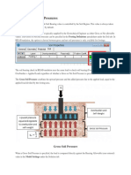 Gross and Net Soil Pressures
