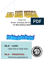 KUNCI  SUKSES  PRESENTASI.ppt