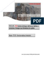 ET232 Materiaux Introduction PDF