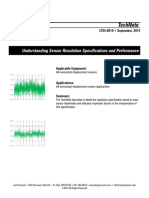 Understanding Sensor Resolution Specifications and Performance