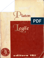 Platon - Legile PDF