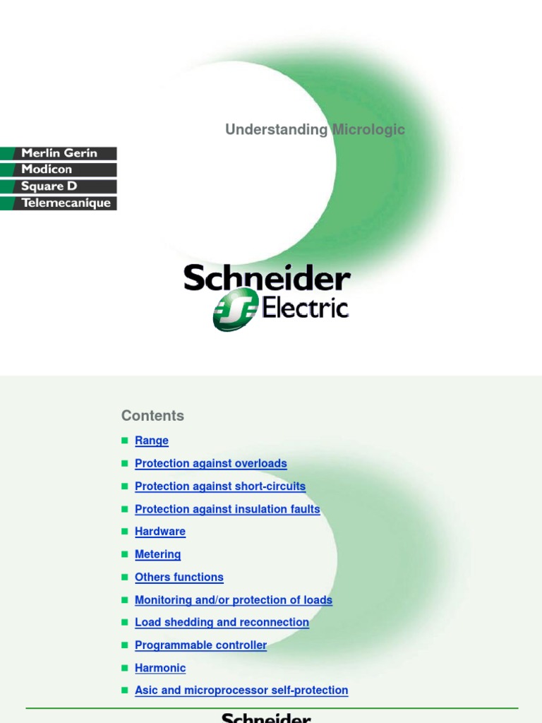 Micrologic Protection and Monitoring Systems | PDF | Ac Power | Power ...