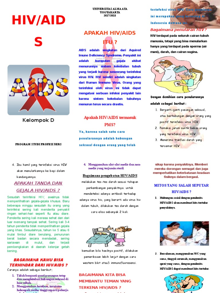 Leaflet HIV AIDS | PDF