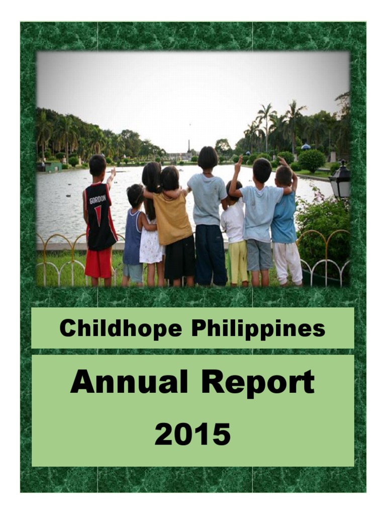 Childhope Philippines Annual Report 2015 | PDF | Manila | Non ...