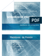 Sensores de Presion