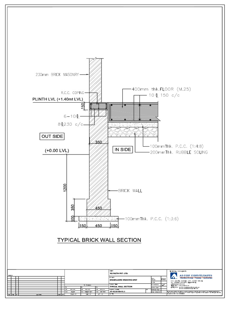 Typical Wall Section PDF