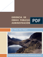 Administracion directa Gerencia de o p a d