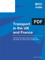 Transport Data in The UK and France