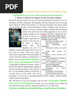 Environment Pollution Book Poster
