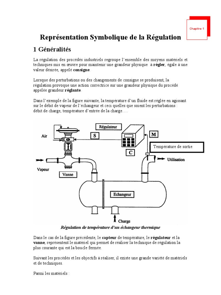 Symboles et Schémas de Régulation | PDF | Soupape | Automatisation