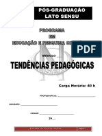 2-APOSTILA - Módulo - Tendências Pedagógicas - 40h