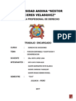 La porción disponible y la legítima en el derecho de sucesiones