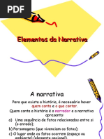 Elementos da Narrativa Conto de Enigma e Relato Pessoal