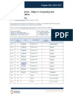 Program Plan Computing Degree 2016-2017