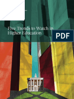 (M) Five Trends Higher Education Apr 2014
