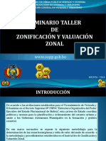 Planificación urbana Bolivia - Guía de zonificación y valuación zonal