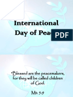 International Peace Day PowerPoint