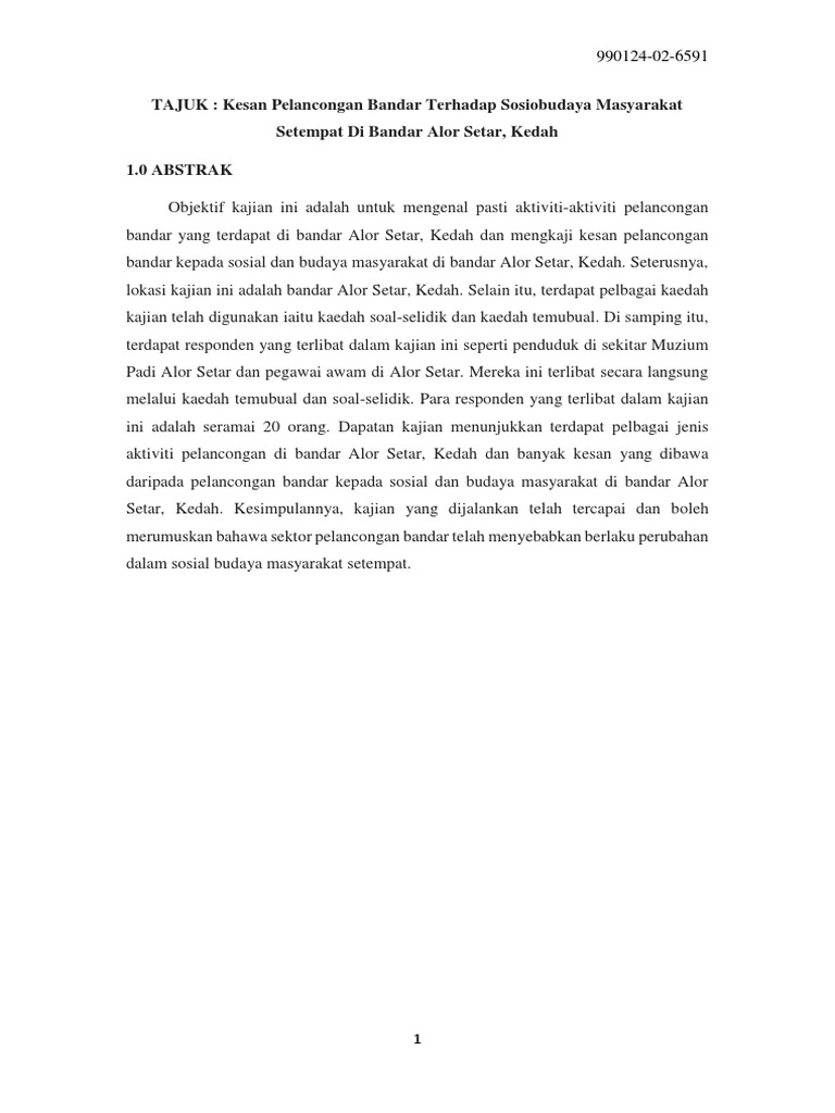 pengajian am kerja kursus 2018