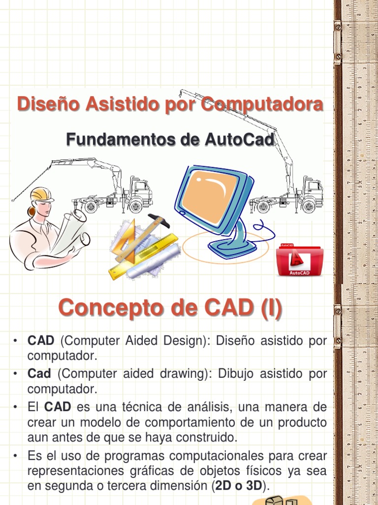 Fundamentos de Diseño CAD en AutoCAD | PDF | Diseño asistido por ...