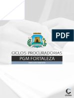 Simulado Gratuito - PGM Fortaleza