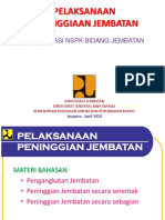 Pelaksanaan Peninggian Jembatan