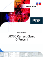 AC/DC Current Clamp C-Probe 1: User Manual