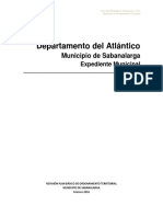 Informe Expediente Municipal Sabanalarga - 29!09!16