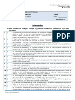 EXERCÍCIOS 6 - Subestações