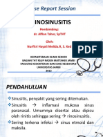 Case Report Session - Rinosinusitis