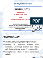 Rinosinusitis Case Report