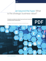 Blockchain Beyond The Hype What Is The Strategic Business Value PDF