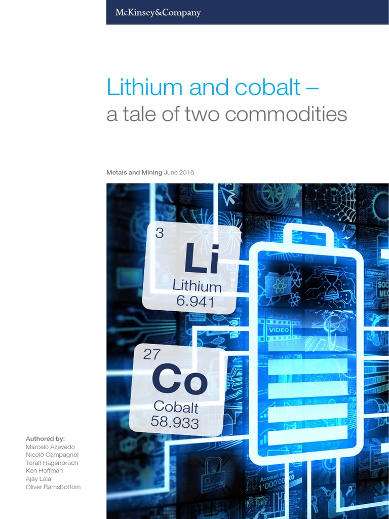 Lithium and Cobalt A Tale of Two Commodities | PDF | Electric Vehicle ...